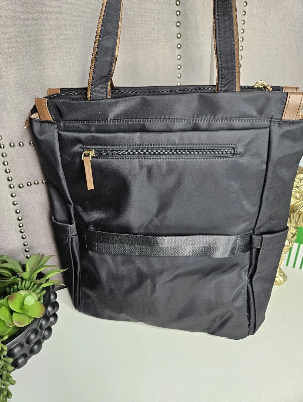 Golf Supags Convertible Shoulder/Backpack Brown Black